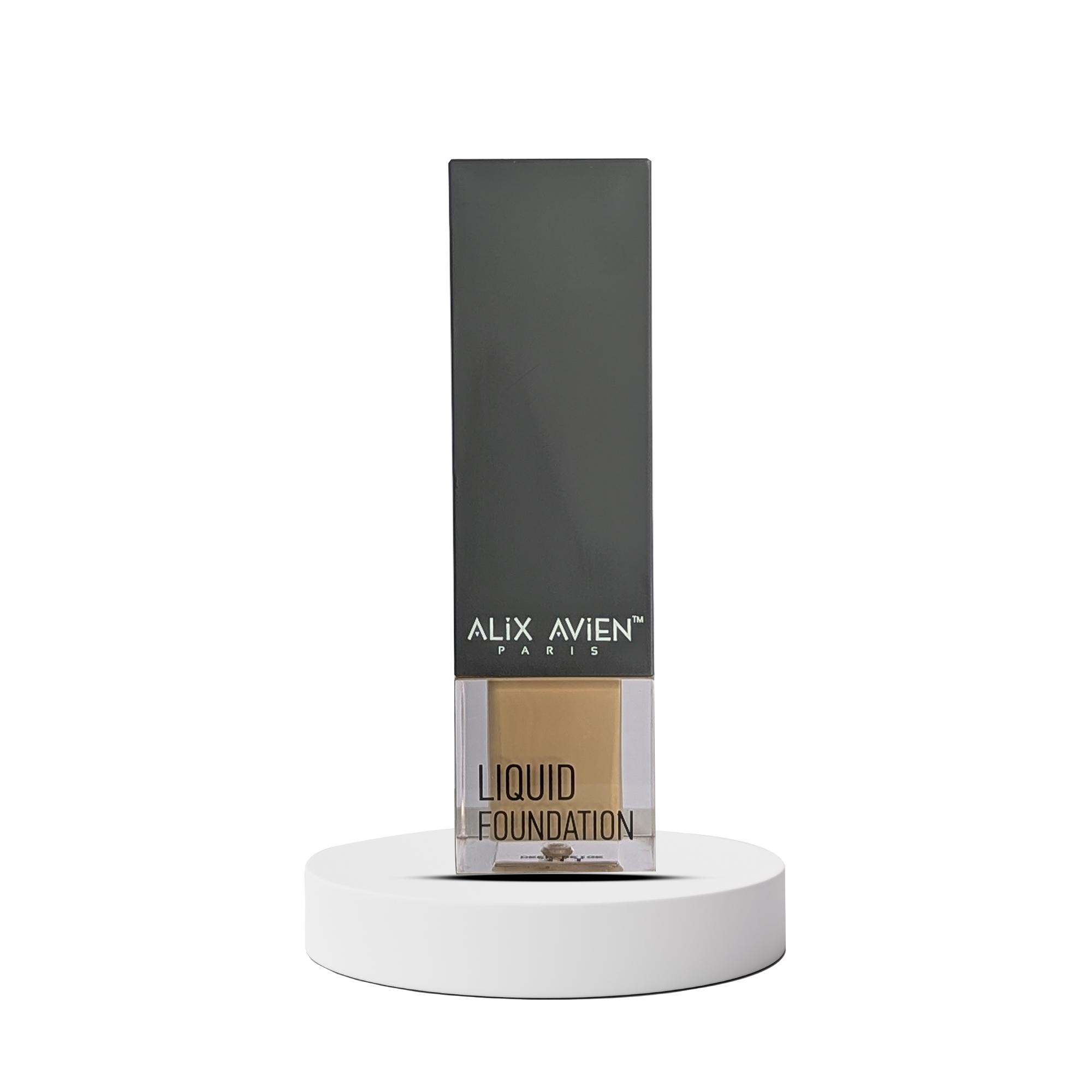 Alix-Liquid-Foundation-S-311A.jpg Alix Avien Liquid Foundation-311 Deep Beige-35ml - Image 1