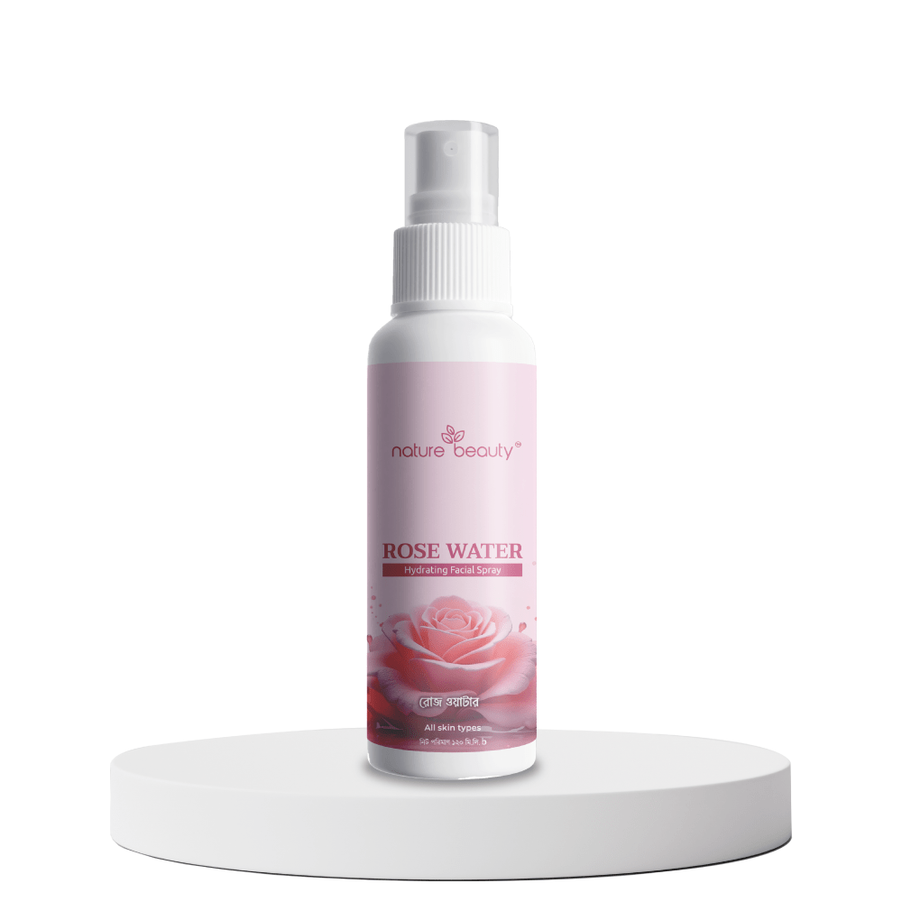 Rose-Water.png Nature Beauty Rose Water 120ml - Image 1