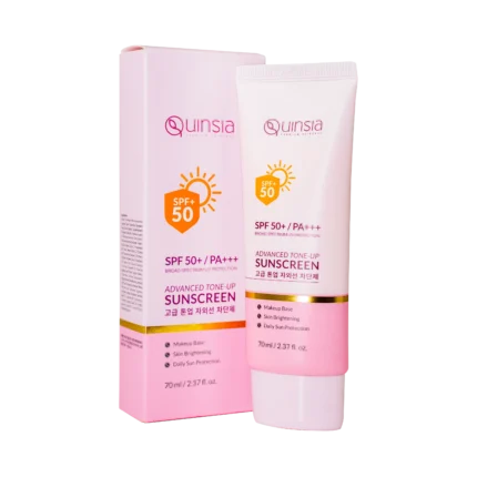 Quinsia SPF 50/ PA+++ Advance Tone-Up Sunscreen