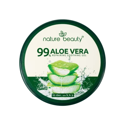 Nature Beauty 99% Aloe Vera Repairing Soothing Gel- 250ml