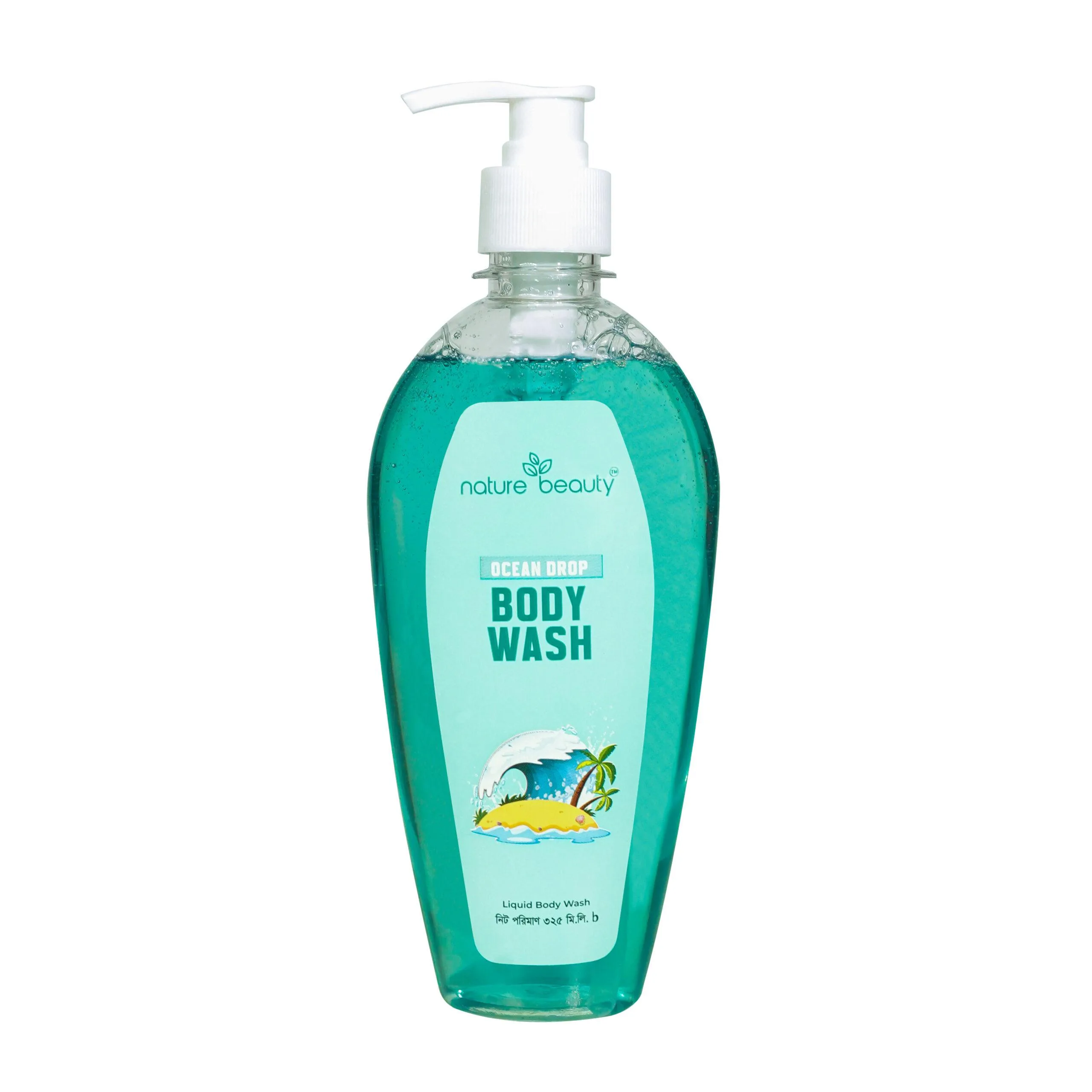 Ocean-Drop-Body-Wash-scaled.jpg Nature Beauty Ocean Drop Body Wash – 325ml - Image 1